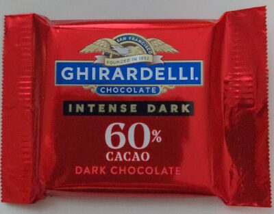 Intense Dark 60% Cacao Dark Chocolate - Halal status check
