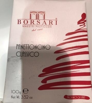 Borsari Mini Panettone Classico GR. 100 - Halal status check