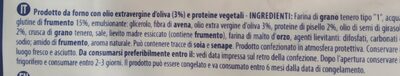 High Pro Piadina ingredient label
