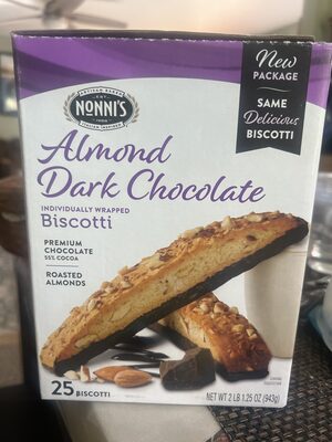 Almond Dark Chocolate Biscotti - Halal status check