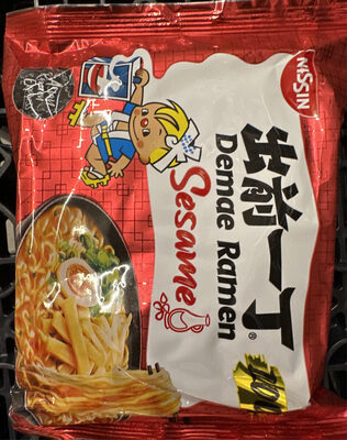 Demae ramen, sésame - Halal status check