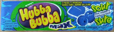 Hubba Bubba Max Some Blue Raspberry Bubble Gum - Halal status check