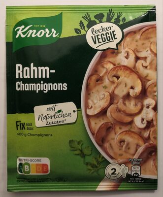Fix Rahm-Champignons - Halal status check