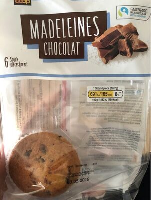 Madeleines chocolat - Halal status check