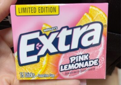 Extra pink lemonade slim pack - Halal status check