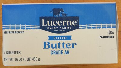 Salted Grade AA Butter - Halal status check