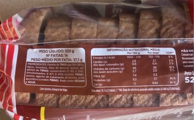 Especial Torradas Integral - Halal status check