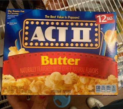 Butter popcorn - Halal status check