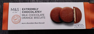 Extremely Chocolatey Milk Chocolate Orange Biscuits - Halal status check