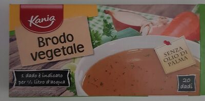 Dadi da brodo vegetale - Halal status check
