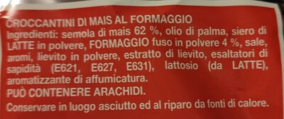 Multipack buste ingredient label