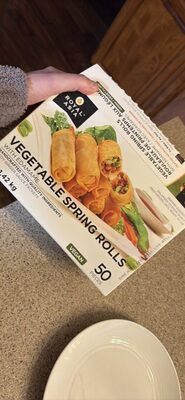 Vegetable Spring Rolls with Edamame - Halal status check