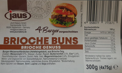 Brioche Buns - Halal status check