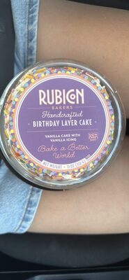 Birthday Layer Cake - Halal status check