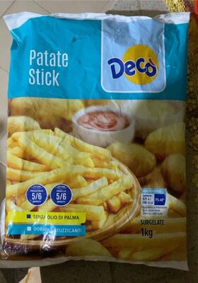 Patate stick - Halal status check