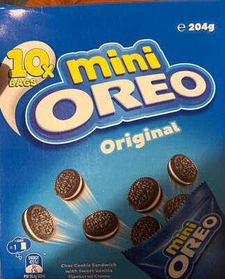 Oreo Mini Multipak Original - Halal status check