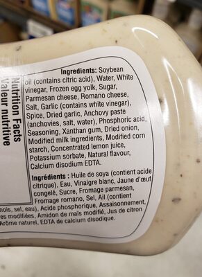 Caesar dressing - Halal status check