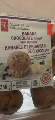 BANANA CHOCOLATE CHIP MINI MUFFINS - Halal status check