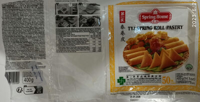 Tyj spring roll pastry - Halal status check