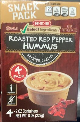 Red pepper hummus - Halal status check