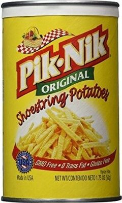 Shoestring Potatoes - Halal status check