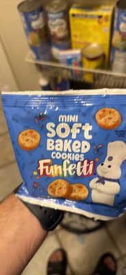 Mini Soft Baked Cookies Funfetti - Halal status check