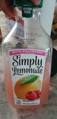 Simply Lemonade With Raspberry - Halal status check