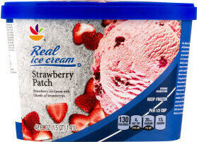 Strawberry Ice Cream With Chunks Of Real Strawberries - Halal status check