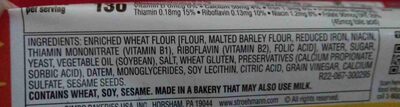 Family white bread - Halal status check