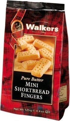 Shortbread mini shortbread fingers shortbread cookies - Halal status check