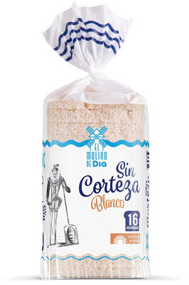Pan de molde blanco sin corteza - Halal status check