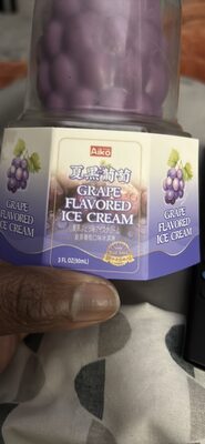 GRAPE FLAVORED ICE CREAM - Halal status check
