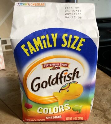Goldfish Colors Cheddar - Halal status check