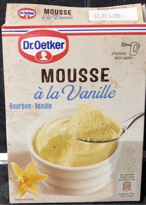 Mousse a la vanille - Halal status check