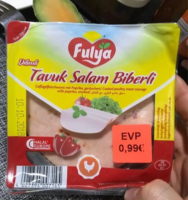 Fulya Tavuk Salami - Halal status check
