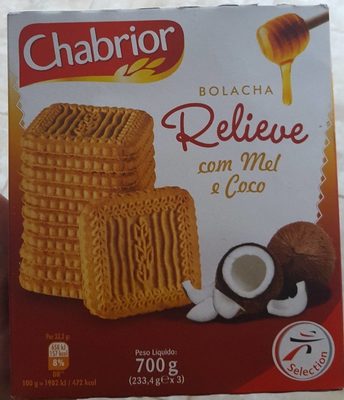 Bolacha Relieve com mél e coco - Halal status check