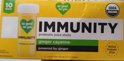 IMMUNITY ginger cayenne - Halal status check