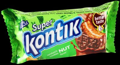 Super Kontik Nut flavour sandwich cookie - Halal status check