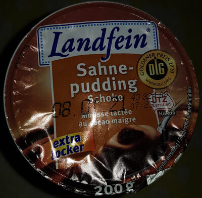 Sahne-Pudding Schoko - Halal status check