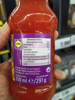 Salsa Sweet Chili - Halal status check