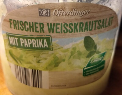 Weisskrautsalat mit Paprika - Halal status check