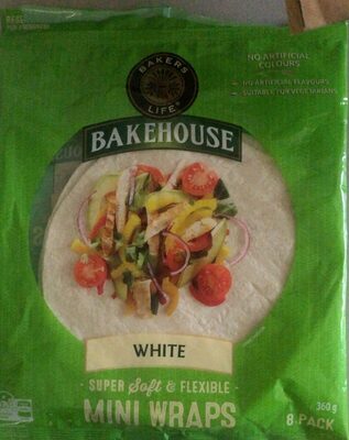 White Mini Wraps - Halal status check