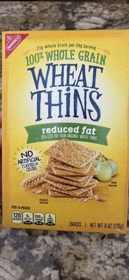 Wheat Thins Reduced Fat Snacks - Halal status check