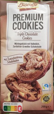 Premium-Cookies Triple Chocolate - Halal status check