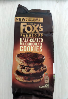 Half-Coated Milk Chocolate Cookies - Halal status check