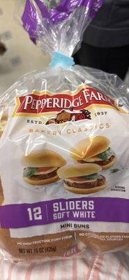 Sliders Soft White Mini Buns - Halal status check