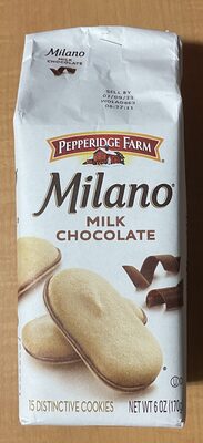 Milano Milk Chocolate Cookies - Halal status check