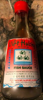 Three crabs, fish sauce - Halal status check