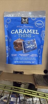 Milk Chocolate Sea Salt Caramel Thins - Halal status check