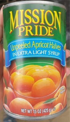 Unpeeled Apricot Halves in Extra Light Syrup - Halal status check